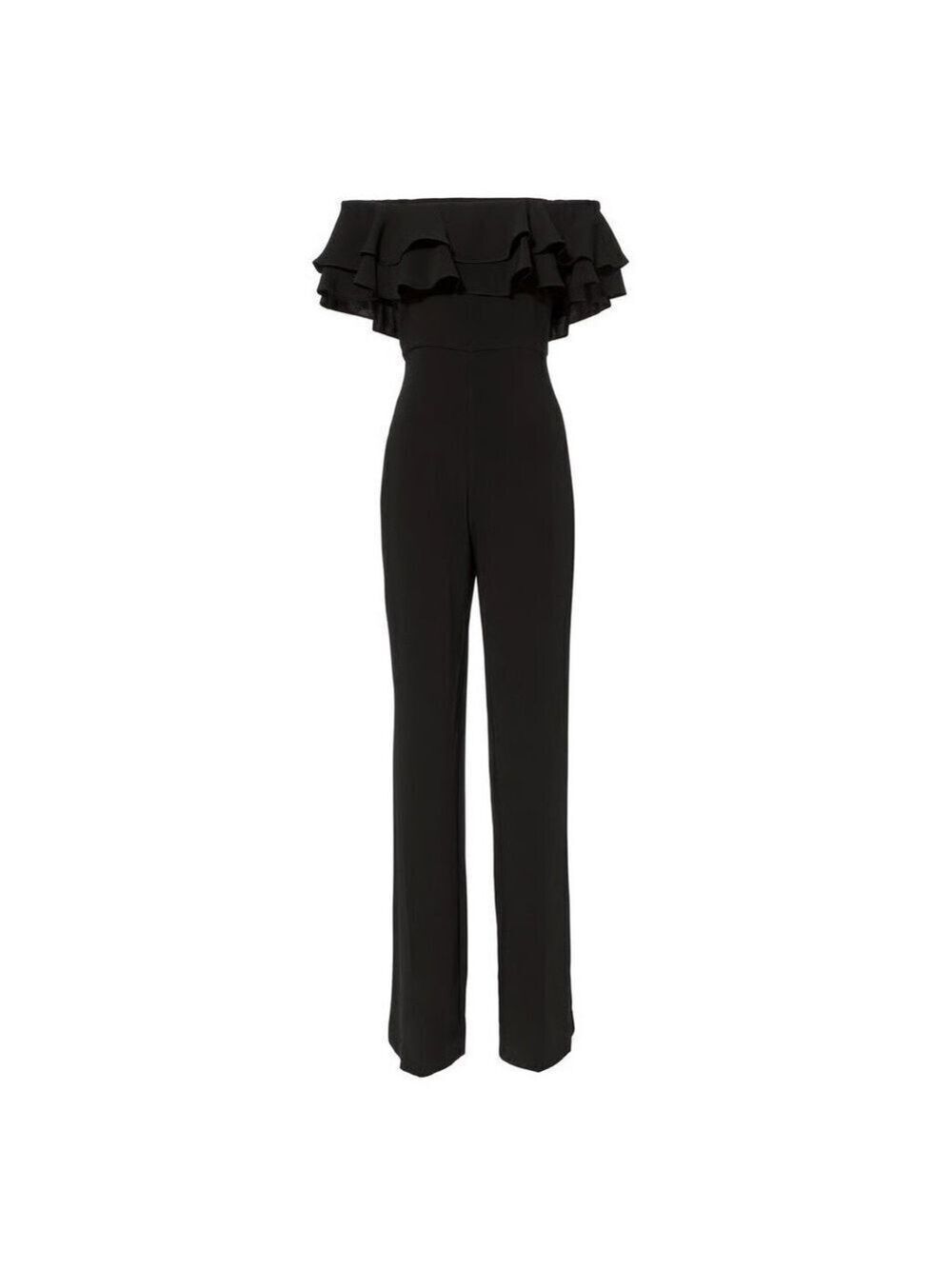 INTERMIX Black Jumpsuit Versatile Chic Style